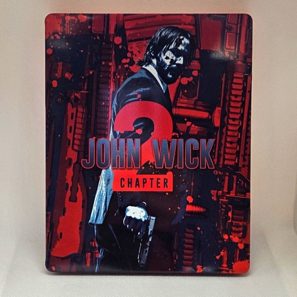 John Wick 2 Blu-Ray + DVD  Steelbook